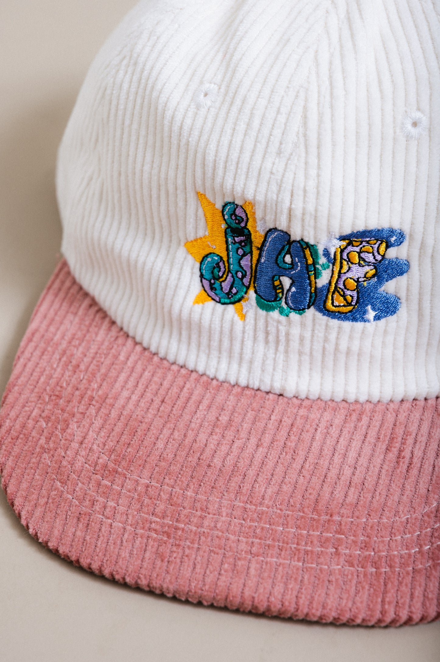 Signature JHF Corduroy Lid - Washed Burgundy