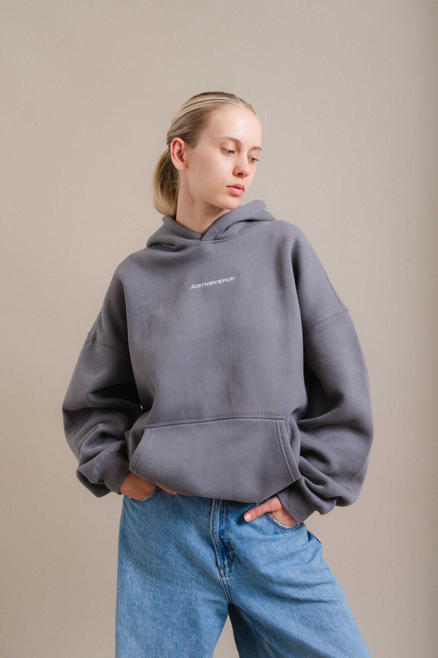Just Have Fun Hoodie - Twilight Mist