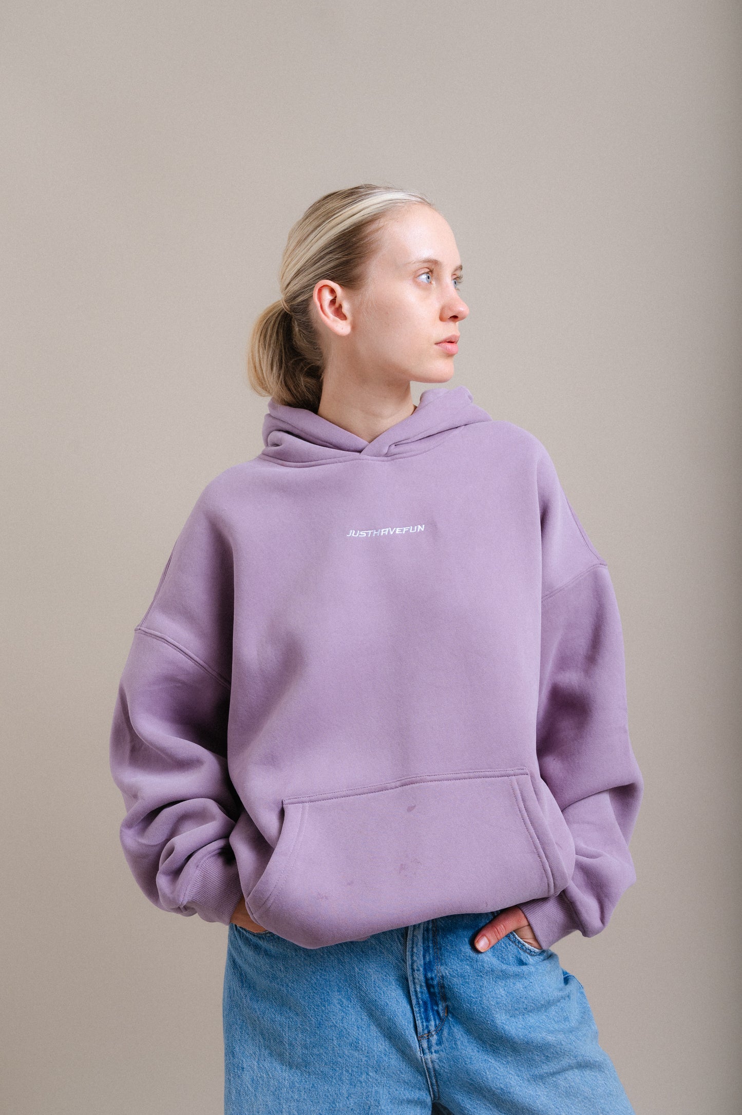 Just Have Fun Hoodie - Twilight Lilac