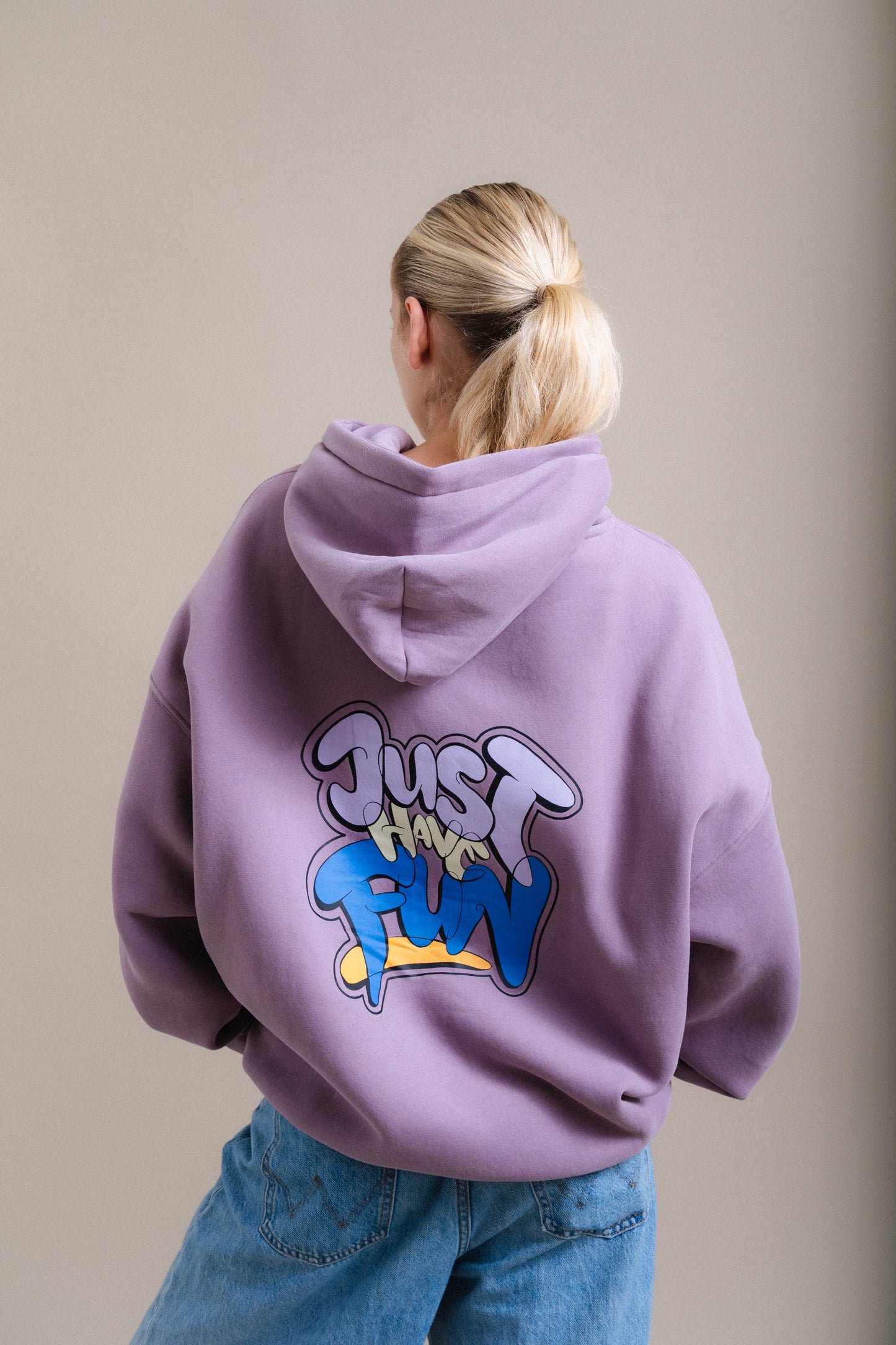 Just Have Fun Hoodie - Twilight Lilac