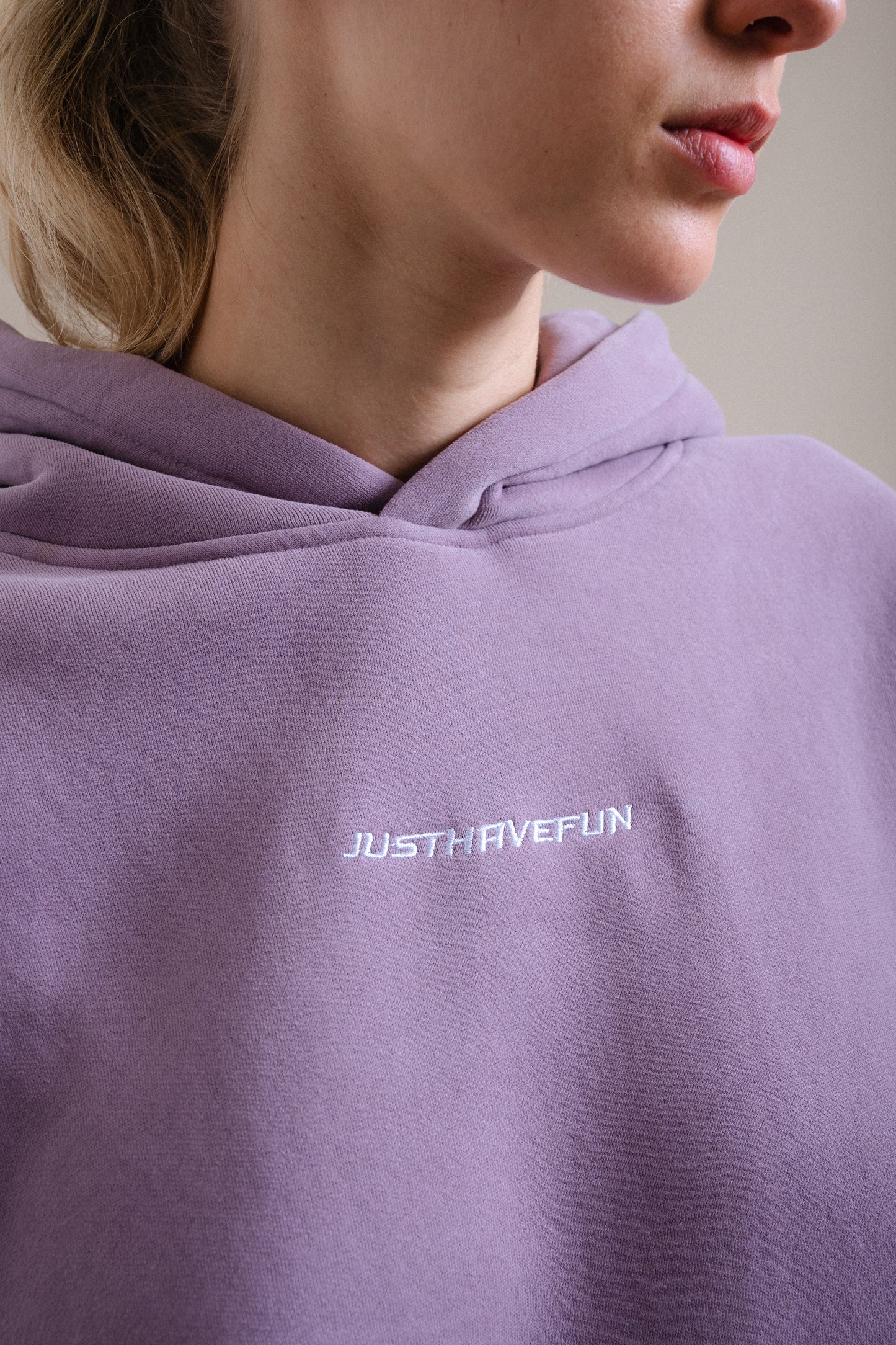 Just Have Fun Hoodie - Twilight Lilac